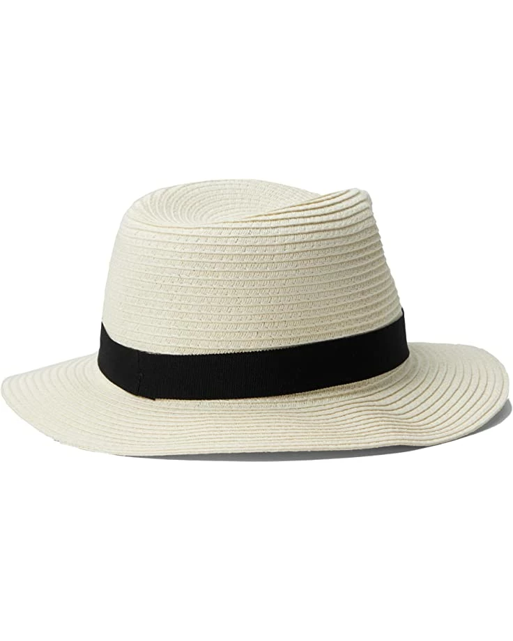 Madewell Hats Packable Straw Fedora Hat 2 Madewell Hats Packable Straw Fedora Hat - Image 2