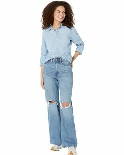 Madewell Superwide-Leg Jeans in Amcliffe Wash: Knee-Rip Edition -Madewell Shop 71PlIWhKk7L. AC SR736920