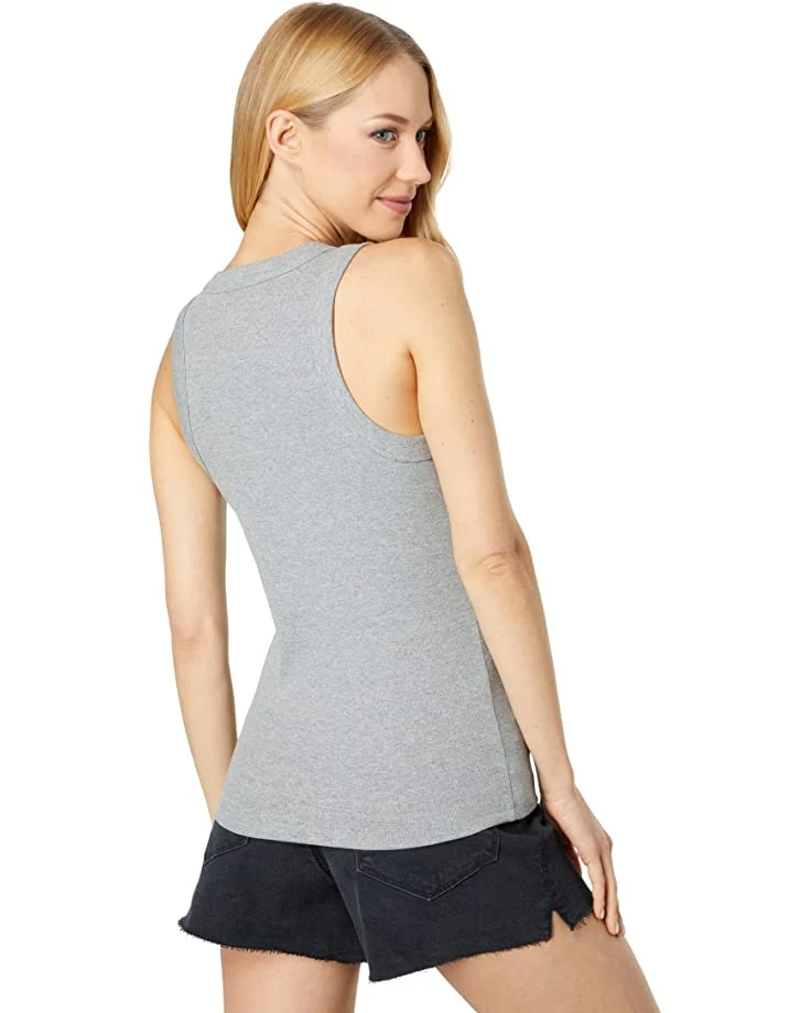 Madewell Shirts & Tops Heathered Brightside Tank Top 2 Madewell Shirts & Tops Heathered Brightside Tank Top - Image 2