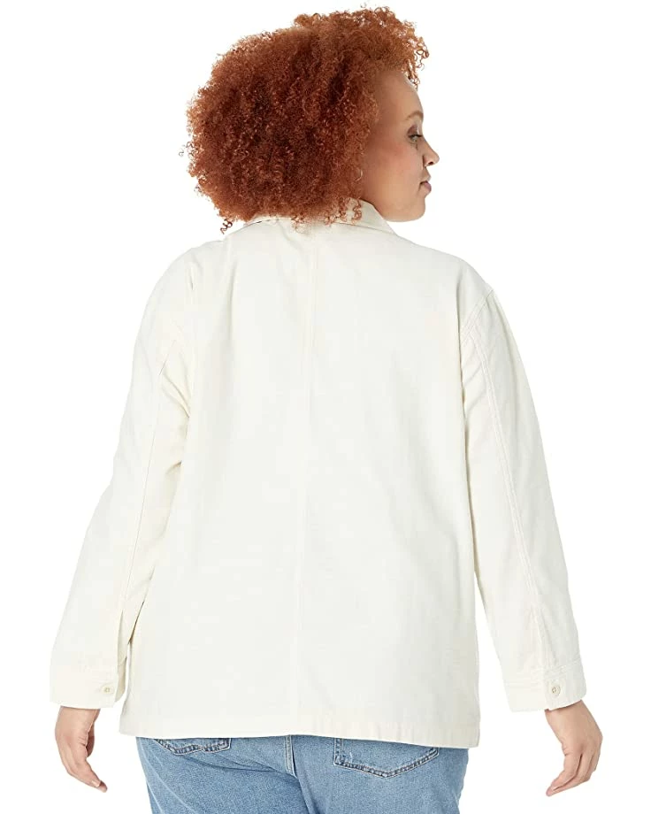 Madewell Coats & Outerwear Plus Drakefield Shirt-Jacket in Ecru 2 Madewell Coats & Outerwear Plus Drakefield Shirt-Jacket in Ecru - Image 2