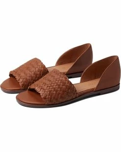 Madewell Sandals The Kinsley d'Orsay Flat in Woven Leather