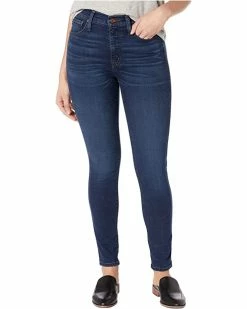 Madewell 10" High-Rise Skinny Jeans in Hayes Wash