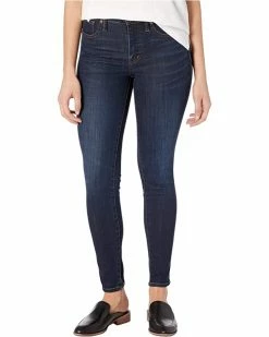 Madewell 9" Mid-Rise Skinny Jeans in Larkspur Wash: TENCEL™ Denim Edition