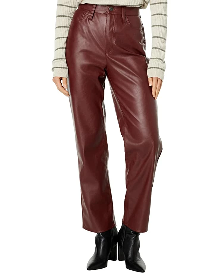 Madewell Pants The Perfect Vintage Straight Jean: Pleather Edition 1 Madewell Pants The Perfect Vintage Straight Jean: Pleather Edition