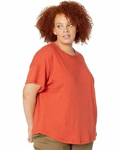 Madewell Shirts & Tops Plus Whisper Cotton Rib Crew Neck Tee -Madewell Shop 71Ub1fq9FML. AC SR736920