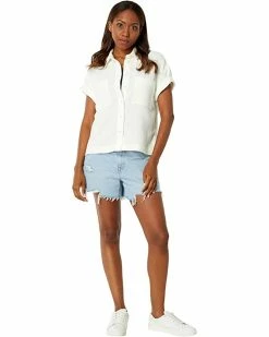Madewell Shirts & Tops Waffle Short-Sleeve Safari Shirt 7 Madewell Shirts & Tops Waffle Short-Sleeve Safari Shirt -Madewell Shop 71W1ERHAL. AC SR736920