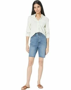 Madewell High-Rise Long Denim Shorts in Brightwood Wash 7 Madewell High-Rise Long Denim Shorts in Brightwood Wash -Madewell Shop 71WDr1e4bUL. AC SR736920