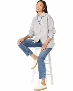 Madewell Coats & Outerwear MWL (Re)sourced Sweater Fleece Shirt-Jacket -Madewell Shop 71ZK9a3rjhL. AC SR736920