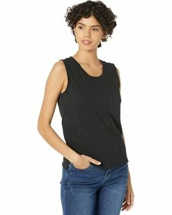 Madewell Shirts & Tops Whisper Cotton Crewneck Pocket Muscle Tank