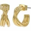 Madewell Crossing Huggie Hoop Earrings