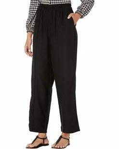 Madewell Breezewoven Pull-On High-Rise Straight Pants