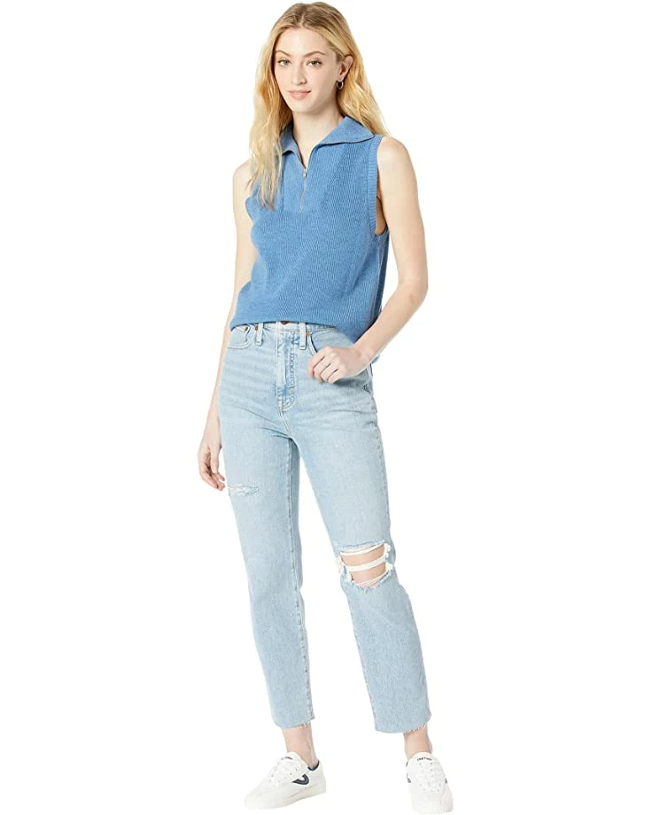 Madewell Jeans The Momjean in Ellendale Wash: Raw-Hem Edition 4 Madewell Jeans The Momjean in Ellendale Wash: Raw-Hem Edition - Image 4