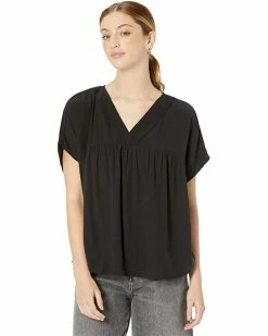 Madewell Shirts & Tops Lusterweave Pintuck Top