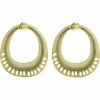 Madewell Eyelet Lace Statement Earrings