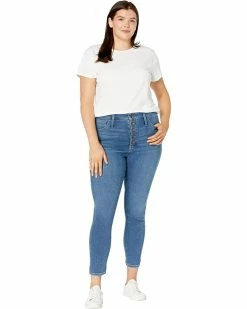 Madewell Curvy Roadtripper Supersoft Skinny Jeans in Monroe Wash: Button-Front Edition -Madewell Shop 71hleyBeN0L. AC SR736920