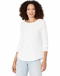 Madewell Shirts & Tops Whisper Cotton Rib-Crewneck Long-Sleeve Tee -Madewell Shop 71jpPzKJeNL. AC SR736920