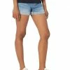 Madewell Maternity Over-the-Belly Denim Shorts in Lavista Wash