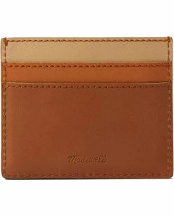 Madewell Wallets The Leather Card Case: Colorblock Edition