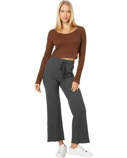 Madewell Shirts & Tops MWL Waffle Long-Sleeve Crop Tee -Madewell Shop 71lQry 0yL. AC SR736920