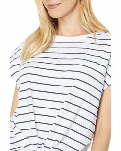 Madewell Shirts & Tops MWL Tie-Front Tee in Stripe -Madewell Shop 71mGdg4tumL. AC SR736920