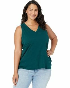 Madewell Shirts & Tops Plus Whisper Cotton V-Neck Tank -Madewell Shop 71mU7HzfMZL. AC SR736920