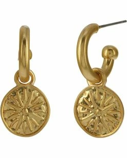 Madewell Solar Huggie Hoop Earrings