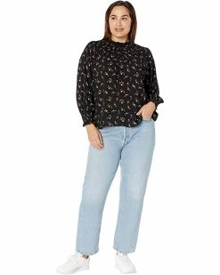 Madewell Shirts & Tops Plus Madi Crinkle Georgette Top in Tossed Floral -Madewell Shop 71nJsOefpL. AC SR736920
