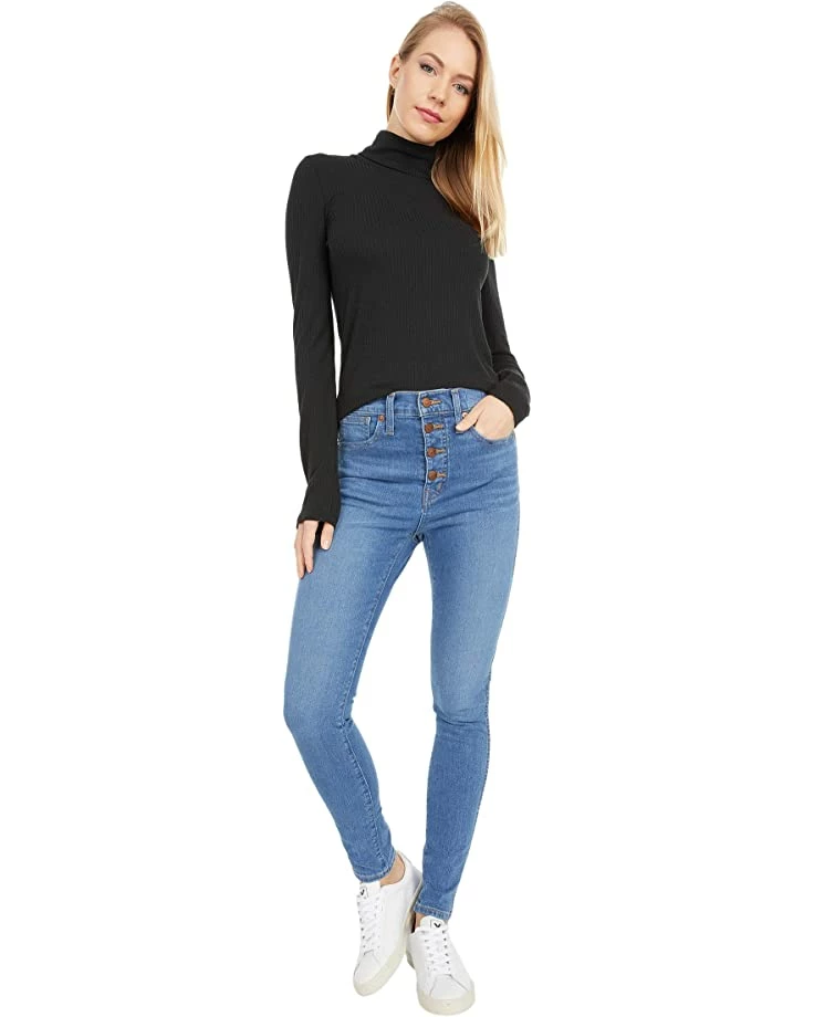 Madewell Shirts & Tops Ribbed Turtleneck Top 4 Madewell Shirts & Tops Ribbed Turtleneck Top - Image 4