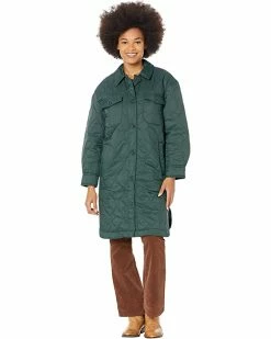 Madewell Coats & Outerwear Airpuff Long Shirt-Jacket