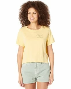 Madewell Shirts & Tops Good Days Softfade Cotton Lakeshore Crop Tee