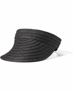 Madewell Hats Packable Braided Straw Visor