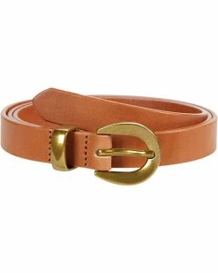 Madewell Belts Chunky Buckle Skinny Leather Belt
