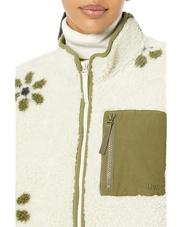 Madewell Coats & Outerwear Mesh Bonded Sherpa Chrysler Vest 3 Madewell Coats & Outerwear Mesh Bonded Sherpa Chrysler Vest - Image 3