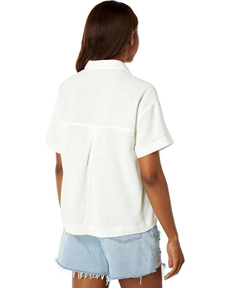 Madewell Shirts & Tops Waffle Short-Sleeve Safari Shirt 2 Madewell Shirts & Tops Waffle Short-Sleeve Safari Shirt - Image 2