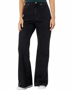 Madewell Baggy Flare Jeans in Lunar Wash