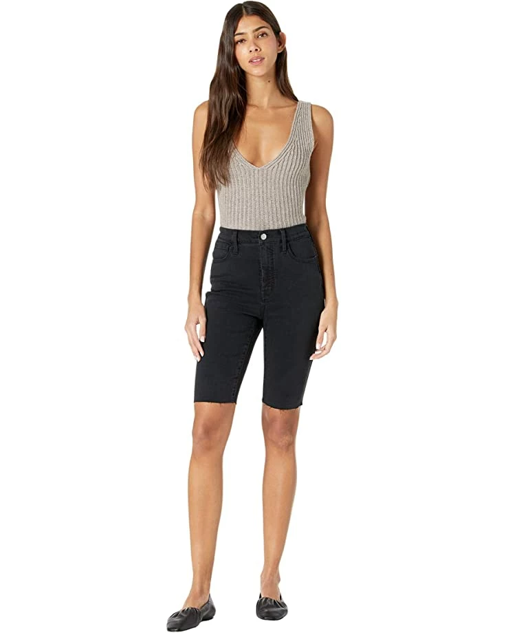 Madewell Roadtripper Supersoft Biker Shorts in Lunar Wash 4 Madewell Roadtripper Supersoft Biker Shorts in Lunar Wash - Image 4