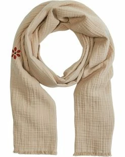 Madewell Scarves Embroidered Lightspun Scarf
