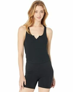 Madewell Shirts & Tops MWL Ribbed Split-Neck Crop Tank -Madewell Shop 71txorJANL. AC SR736920