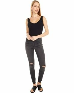 Madewell 9'' Mid-Rise Skinny Jeans in Black Sea -Madewell Shop 71vxMoksoOL. AC SR736920