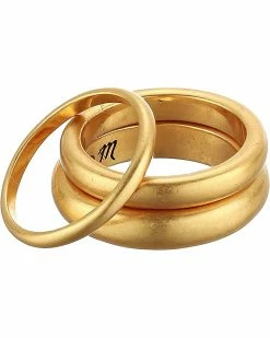 Madewell Rings Chunky Stacking Ring Set