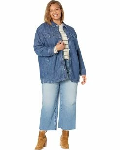 Madewell Coats & Outerwear Plus Quilted-Lining Denim Shirt-Jacket -Madewell Shop 81 1nqwoXNL. AC SR736920