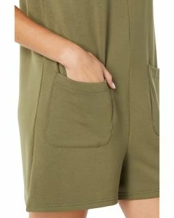 Madewell Jumpsuits & Rompers MWL Superbrushed Pull-On Romper -Madewell Shop 812P3P9bbGL. AC SR736920