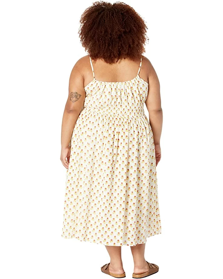 Madewell Dresses Plus Sophia Cami Midi Dress in Wild Calendula Block-Print 2 Madewell Dresses Plus Sophia Cami Midi Dress in Wild Calendula Block-Print - Image 2