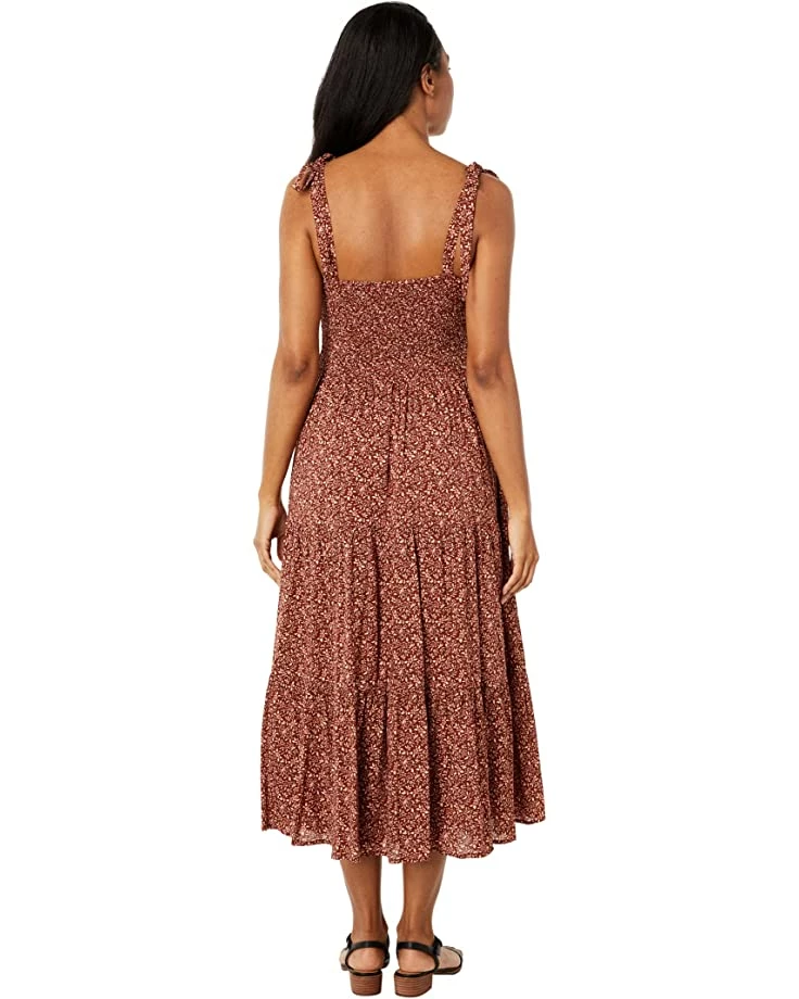 Madewell Dresses Lucie Tie-Strap Tiered Midi Dress in Florentine Floral 2 Madewell Dresses Lucie Tie-Strap Tiered Midi Dress in Florentine Floral - Image 2