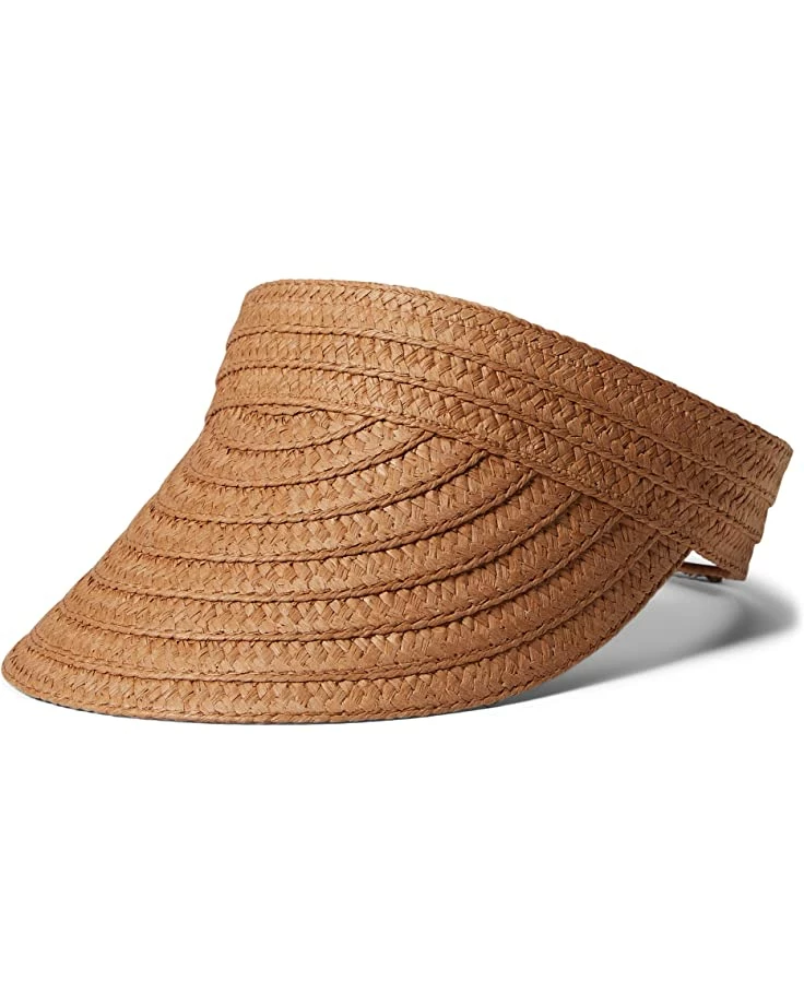 Madewell Hats Packable Braided Straw Visor 4 Madewell Hats Packable Braided Straw Visor - Image 4