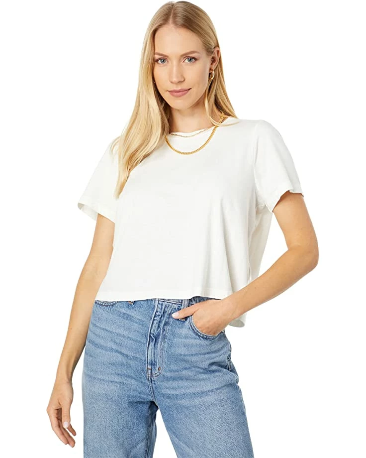 Madewell Shirts & Tops Softfade Cotton Lakeshore Crop Tee 7 Madewell Shirts & Tops Softfade Cotton Lakeshore Crop Tee - Image 7