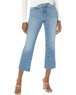 Madewell Cali Demi-Boot Jeans in Enmore Wash: Raw-Hem Edition