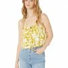 Madewell Shirts & Tops Linen-Blend Meriden Top in Tropicale Floral