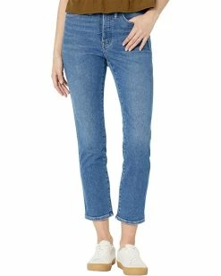 Madewell Curvy Stovepipe Jeans in Leaside Wash