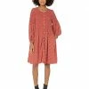 Madewell Dresses Challis Button-Front Mini Dress in Tiny Daisy